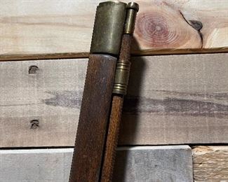 Antique Kentucy Flintlock Long Rifle - .50 Caliber