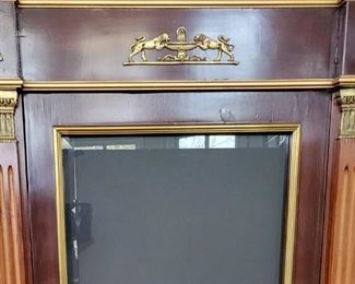Early 20th century Empire Style Display Cabinet  origin Belgium