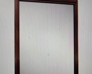 Pair of Baker Mahogany Beveled Mirrors