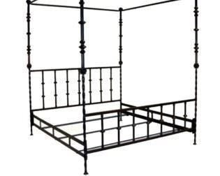 Kreiss "Grande Province" 4 Poster Canopy Bed         Queen Size.  Matress is NOT included.