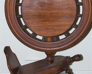Antique tilt top table
