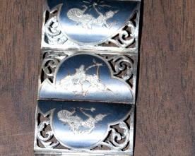 Siamese bracelet--very wide