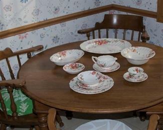 Antique kitchen table.  Very solid and in good condition