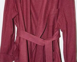 Man's soft wool Pendlelton bath robe