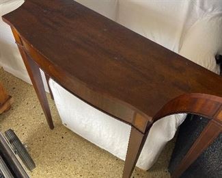 French marquetry console table