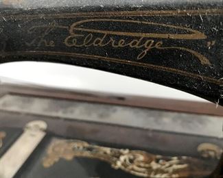 The Eldredge Antique Sewing Machine 