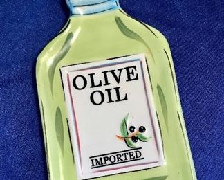 Olive Oil Trivet Spoon Rest
