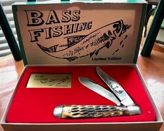 Bass Fishing Pocket Knife 