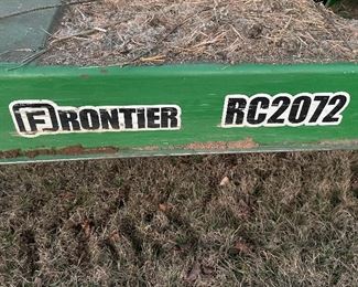 Frontier Rotary Cutter RC2072 with a 6foot working width