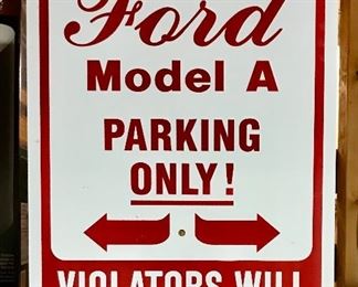 Ford Parking Sign 