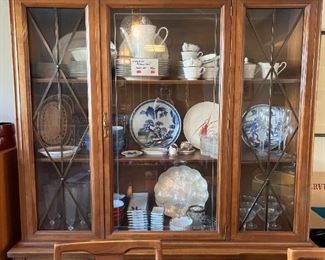 Dining room china cabinet - Lenoir Furniture