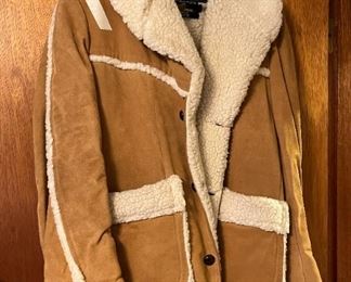 Sears Western shearling coat