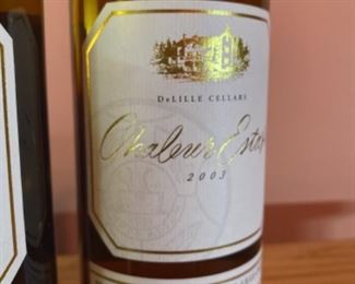 Delille cellars chaleur estate 2003