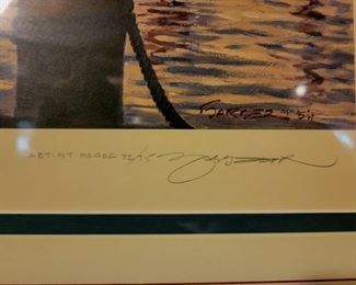 John Mortan Barber - ARTIST PROOF 