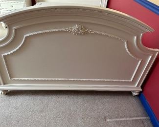 5 Pc Smartstuff "Gabriella" Collection White Girls Bedroom Set. Twin Bed , Nightstand (Night Stand opens in the back with a charging station) Desk with Hutch and Storage Chair. Tall Armoir with Mirror and Jewerly Hangers.