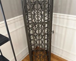 Heavy wrought iron Wine Rack