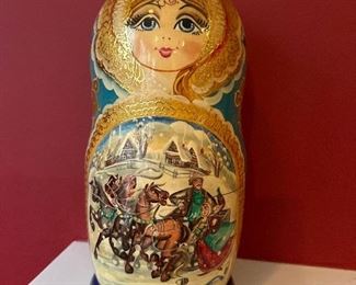 Matryoshka Russian Nesting Doll sogned