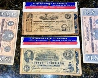 Reproduction currency sets A & B