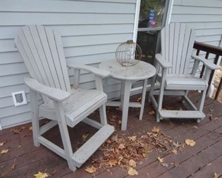 All weather material so never rots!