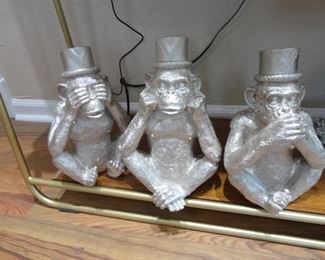 Monkey "See" Set made of Resin