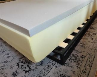 King Size Platform with Mattress and pillow top