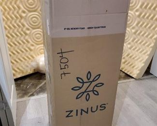 ZINUS New in Box. Never opened. TWIN "Green Tea Mattress" - 8" Gel Memory Foam. $100.