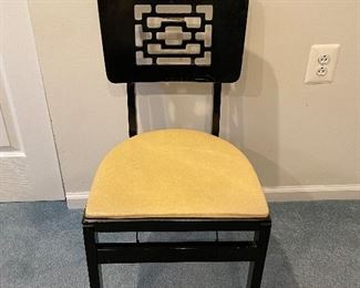 Stakmore Folding Chair with Unique Chair Back