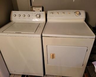 Whirlpool washer/ Frigidaire dryer