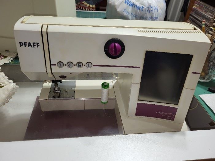 Pfaff embroidery machine.