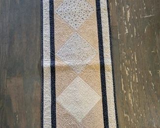 72"x18" table runner diamonds