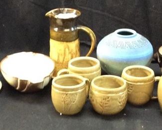 ASSORTED POTTERY