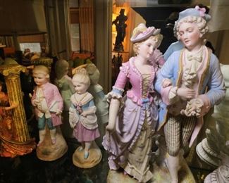 Porcelain figurines