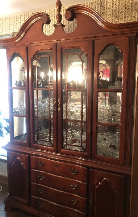 Huge China Cabinet by Lexington Furniture Co