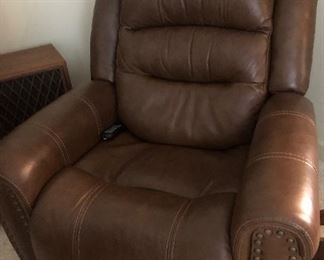 Like New Leather Recliner