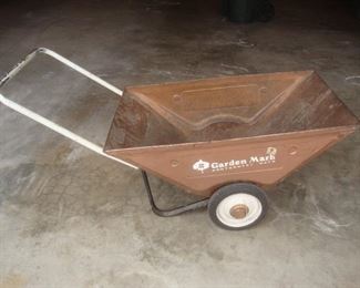 Montgomery Ward garden wheel barrow