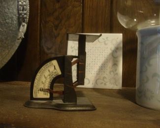 Early postal scale