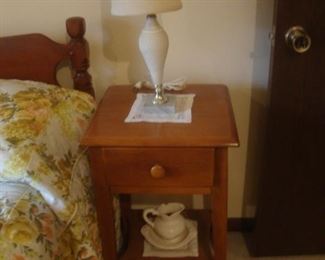 Maple bedside table