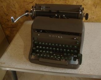 Royal typewriter