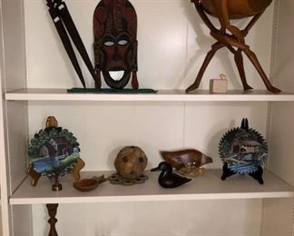 shelves full of interesting things!