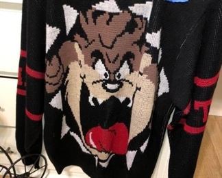 Taz sweater from Looney Toons