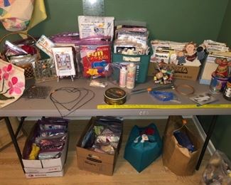 Patterns, books and supplies