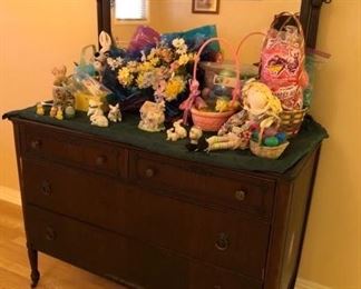 Another nice antique dresser and tilt mirror