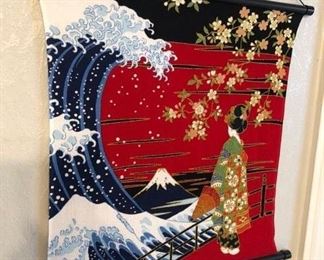 Japanese wall hanging