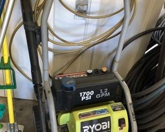 RYOBI pressure washer