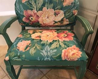Vintage vanity chair