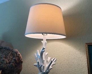 Coral base lamp