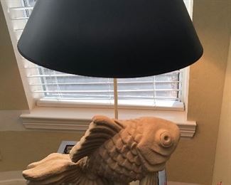 Goldfish lamp