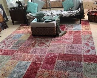 8x10 colorful rug