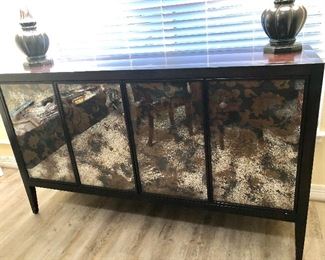 Stunning mirror buffet