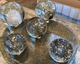 Glass balls